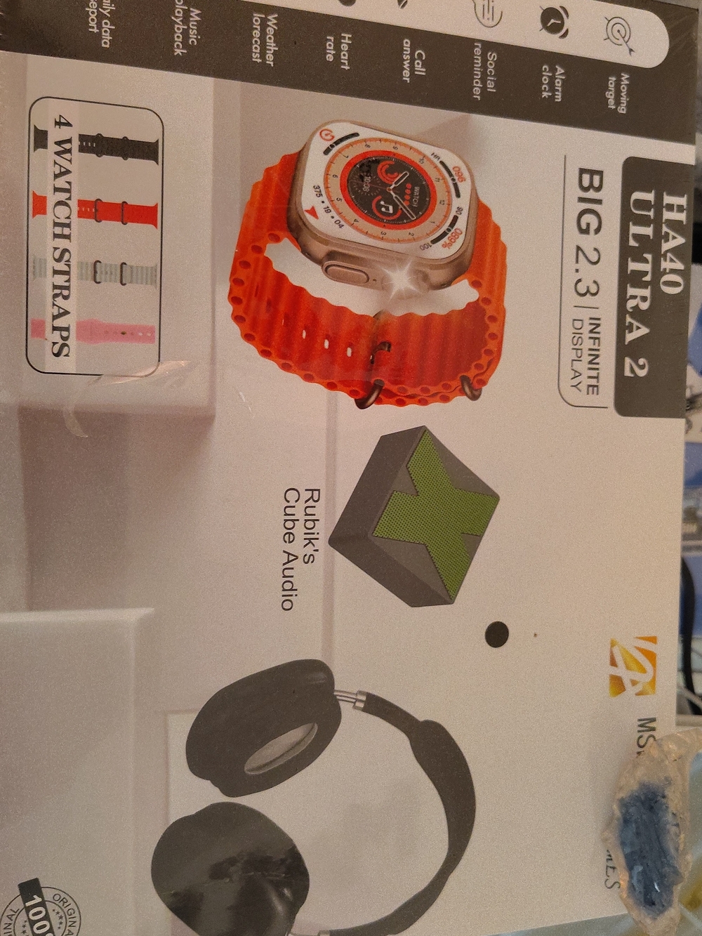HA40 Ultra 2 Smartwatch  3 in 1 kit